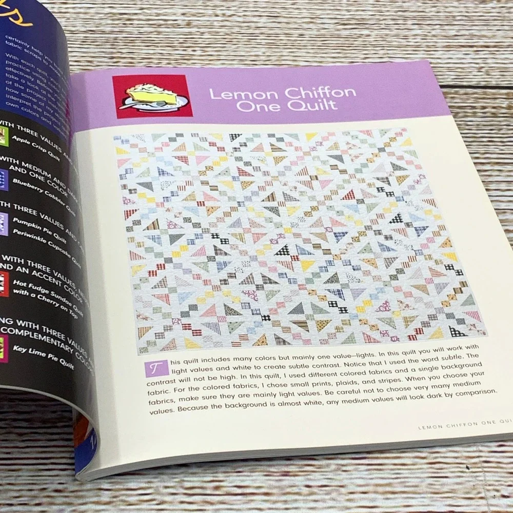 Sweet Treats Quilting Party Book -‎ Sandy Bonsib 2007 12 Quilts Recipes